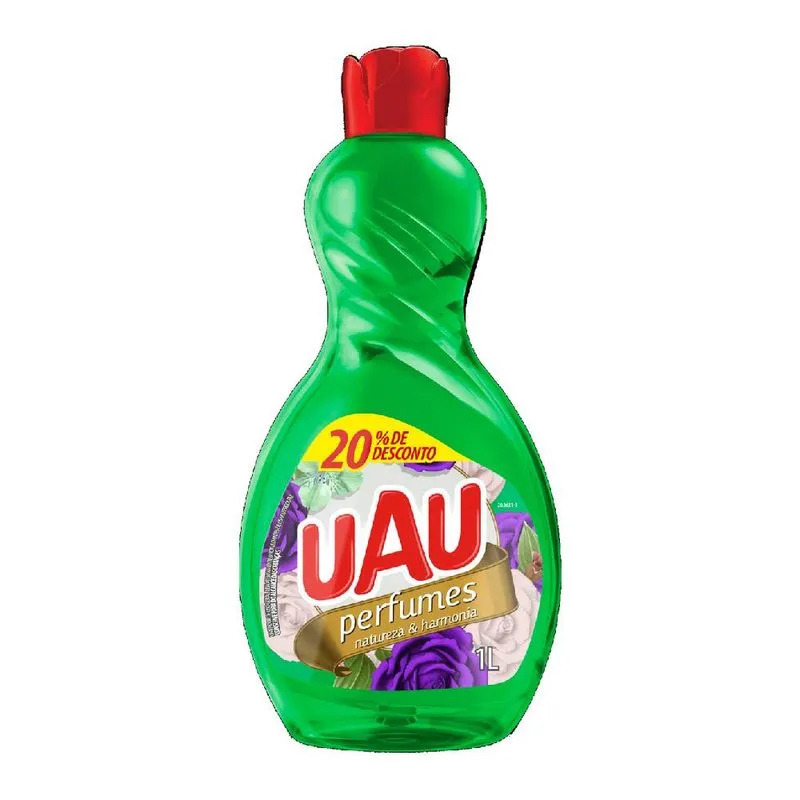 LIMPADOR  UAU PERFUMADO NATUREZA E HARMONIA 1L