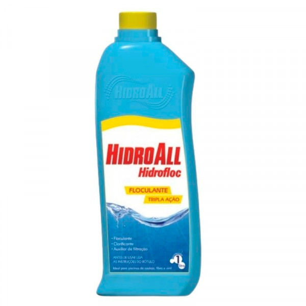 PISCINA CLARIFICANTE HIDROFLOC HIDROALL 1L