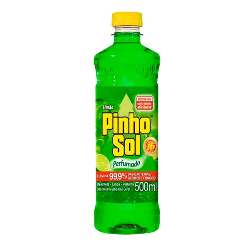 DESINFETANTE PINHO SOL LIMAO 500ml DESINFETANTE PINHO SOL LIMAO 500ml