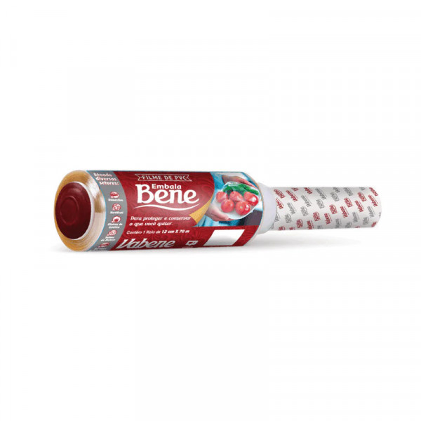 FILME PVC  BASTONETE VABENE EMBALABENE 12x70m
