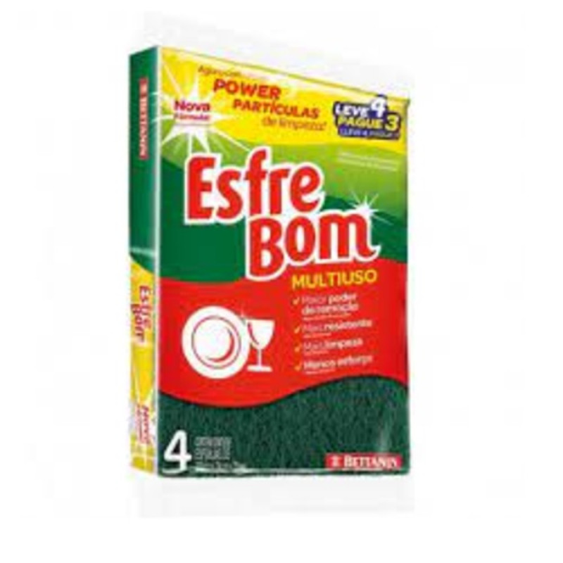 ESPONJA DUPLA FACE ESFREBOM  Lv4Pg3