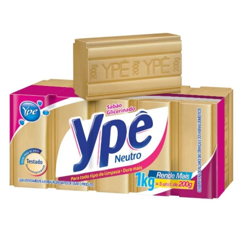 SABAO BARRA YPE NEUTRO  5x160g