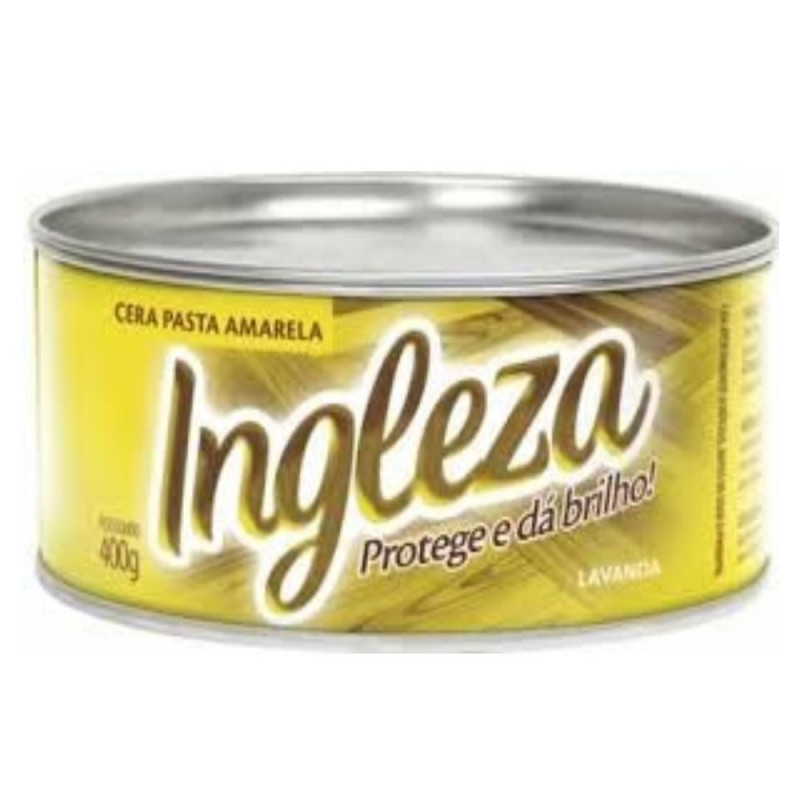CERA PASTA INGLEZA AMARELA  300g