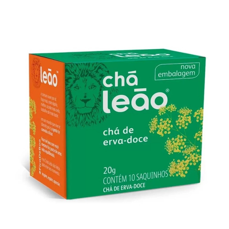 CHA LEAO ERVA DOCE SACHE  *16g*