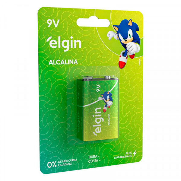 BATERIA ALCALINA ELGIN  9V