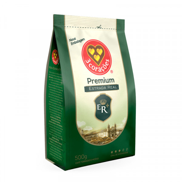 CAFE 3 CORACOES PREMIUM ESTRADA REAL  500g