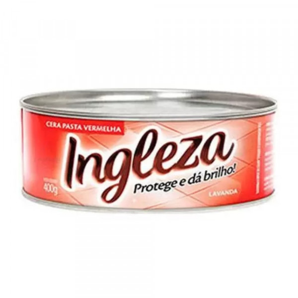 CERA PASTA INGLEZA VERMELHA  400g