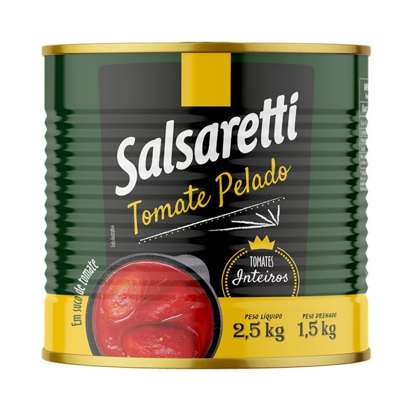 TOMATE PELADO SALSARETTI 2,5Kg