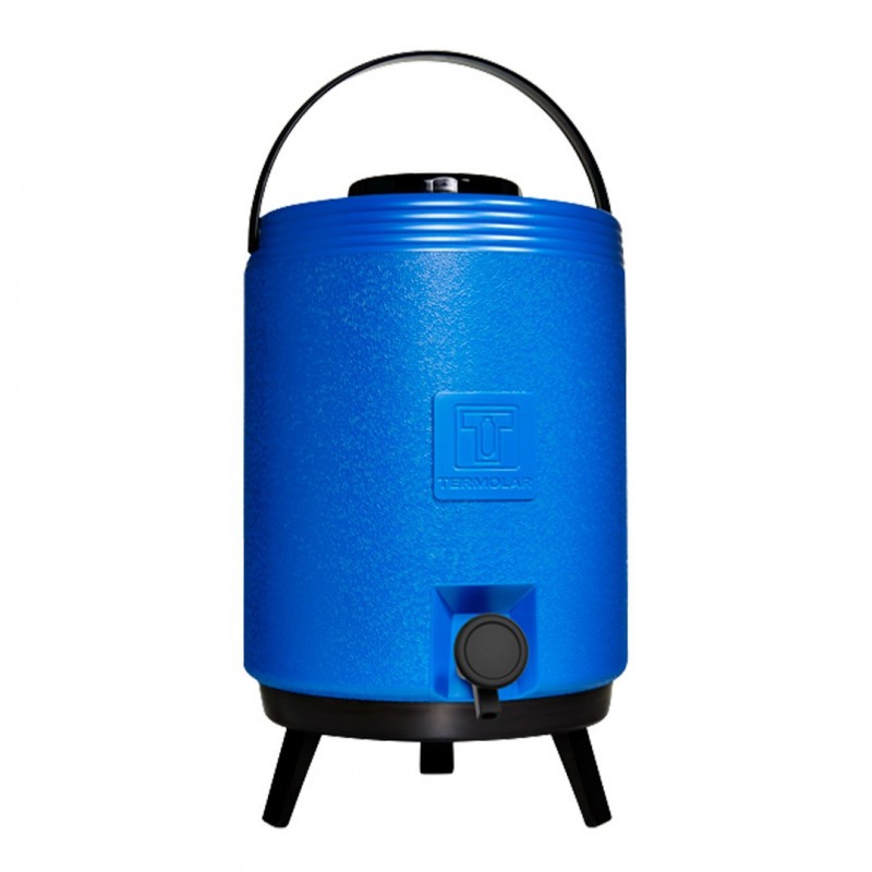 GARRAFA TERMICA TRIPE TERMOLAR MAXITERMO TORNEIRA AZUL12L  REF: 1380