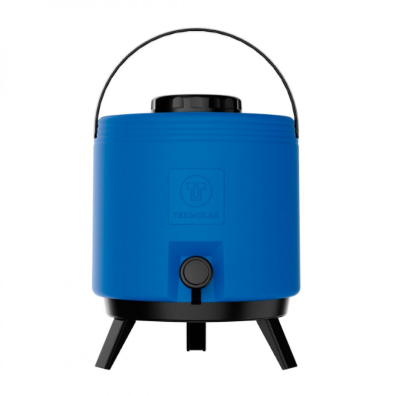 GARRAFA TERMICA TRIPE TERMOLAR MAXITERMO TORNEIRA PRETA  8L  REF: 1381