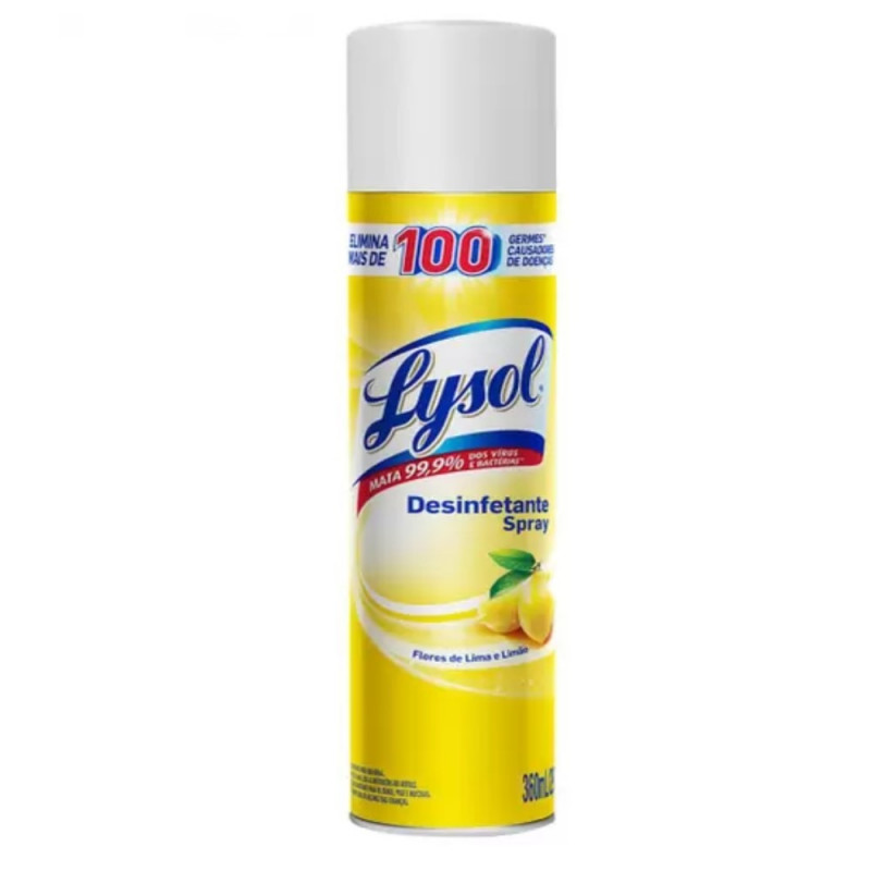 LYSOL AERO FLORES LIMA E LIMAO  360ml