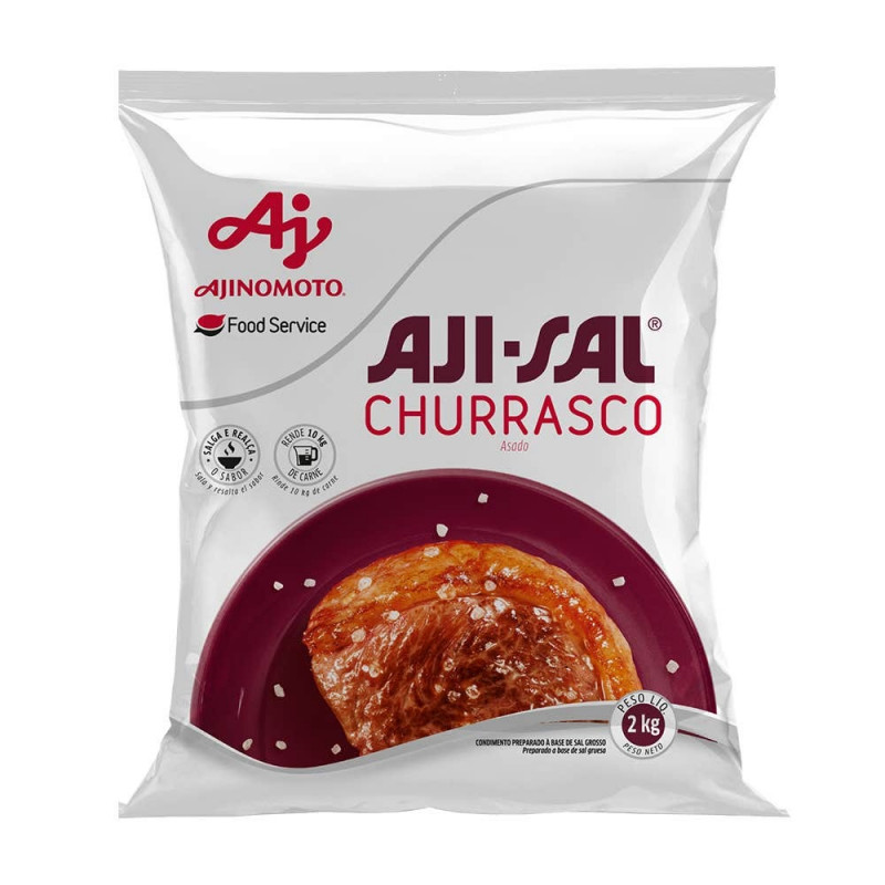 AJINOMOTO SAL GROSSO CHURRASCO  2Kg