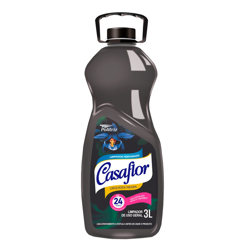 LIMPADOR PERFUMADO CASAFLOR ORQUIDEA NEGRA  3L