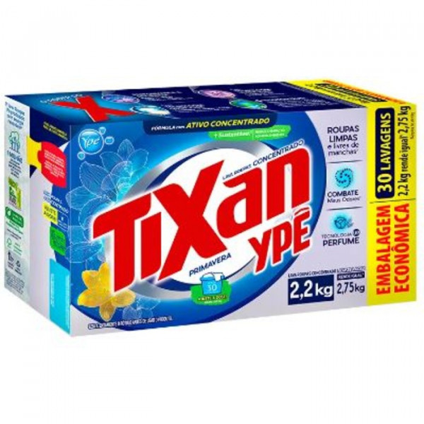 SABAO PO TIXAN PRIMAVERA CAIXA 800g