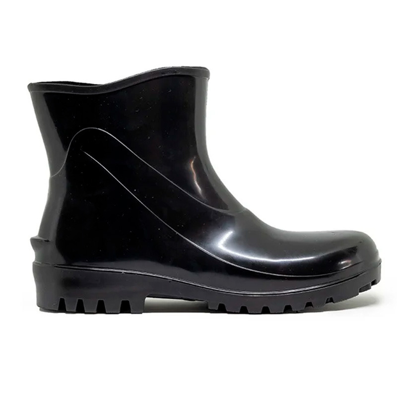 BOTA BORRACHA CANO CURTO PRETA  Nº40