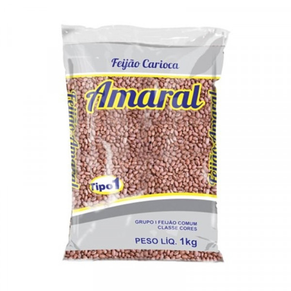 FEIJAO CARIOCA AMARAL 1Kg
