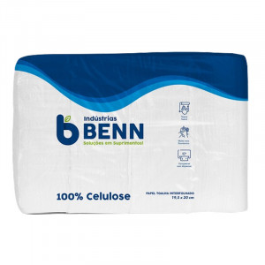PAPEL TOALHA INTERFOLHADO LIMPMAX 100% CELULOSE 20x19x5x1000Fl REF: 8200