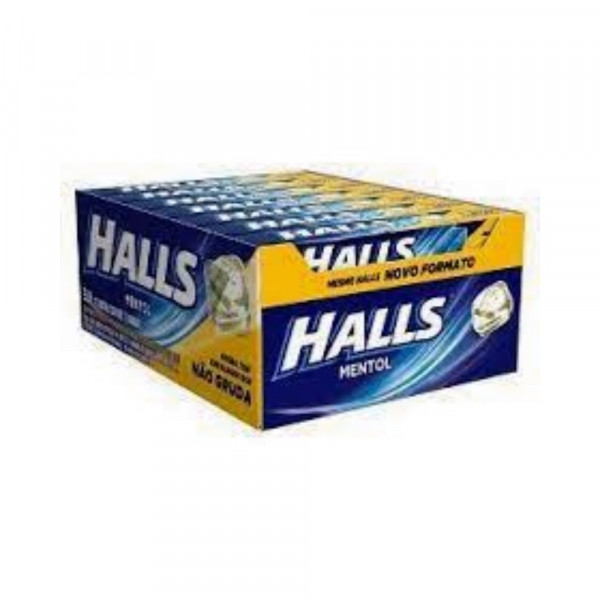 HALLS EXTRA MENTHOL EUCALIPTO AZUL  21Un