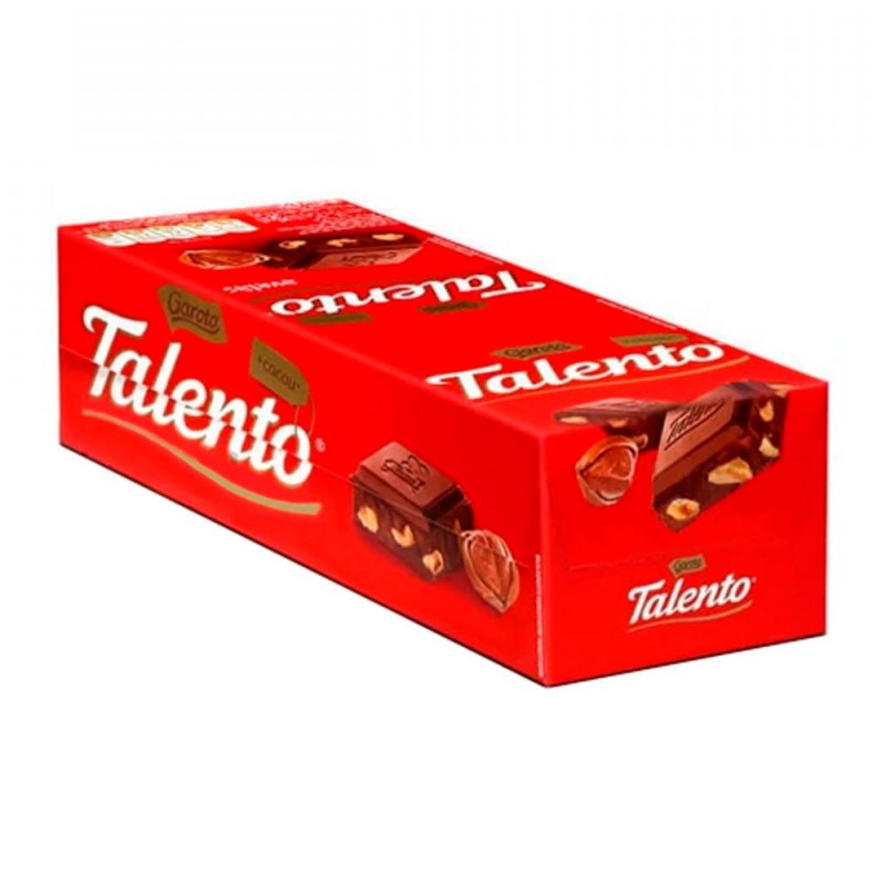 CHOCOLATE TALENTO MINI AVELA (VERMELHO)  15x25g