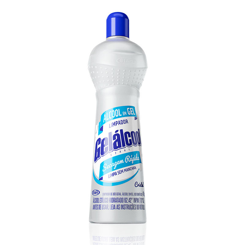 ALCOOL GEL 70% GELACOOL START  500ml 470g