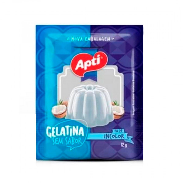 GELATINA APTI PO SEM SABOR  2x24g