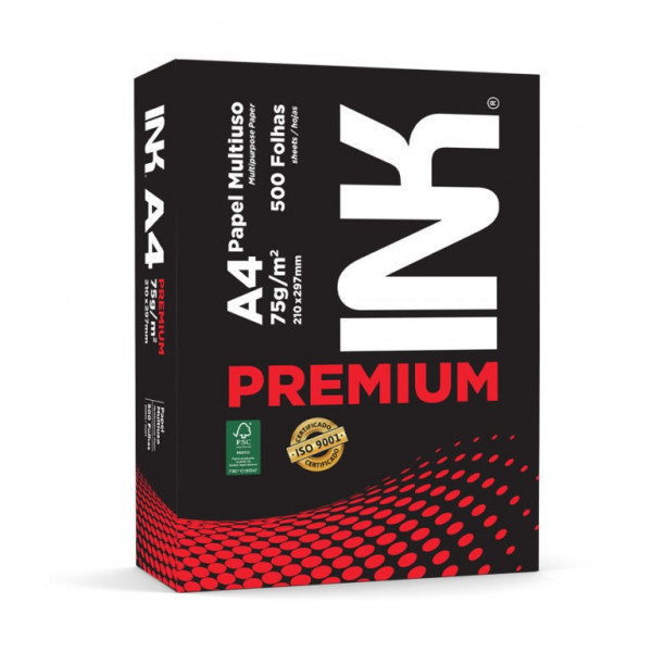 PAPEL A4 INK PREMIUM 500 Fls
