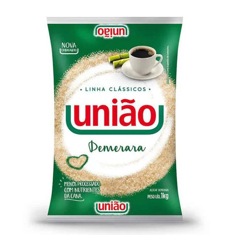 ACUCAR DEMERARA UNIAO 1Kg