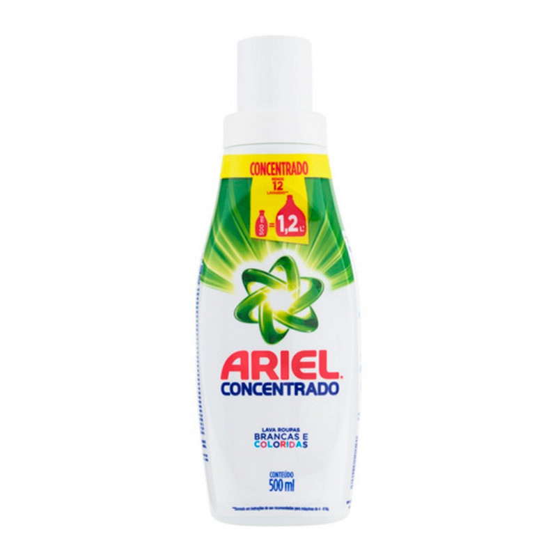 SABAO LIQUIDO ARIEL CONCENTRADO 500ml