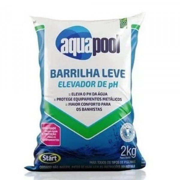 BARRILHA AQUAPOOL LEVE ELEVADOR PH GRANULADO  2Kg