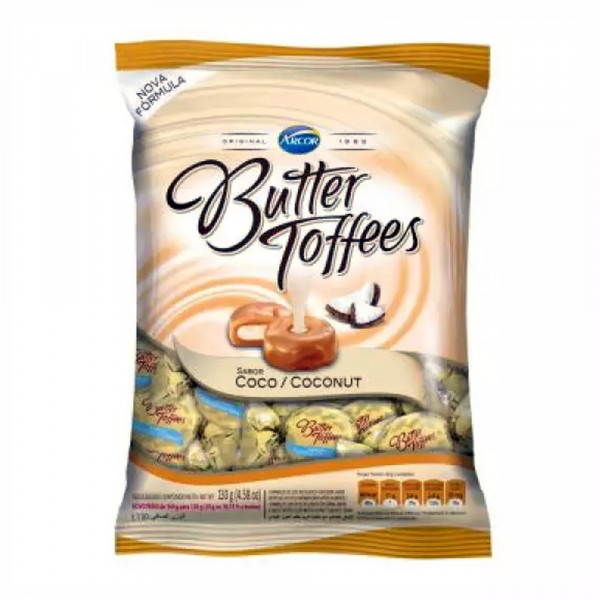 BALA BUTTER TOFFEES COCO  500g