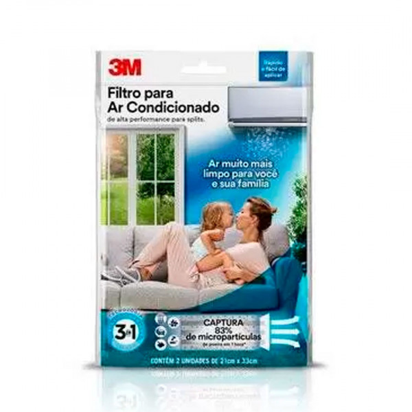 FILTRO AR CONDICIONADO FILTRETE 3M 2Un