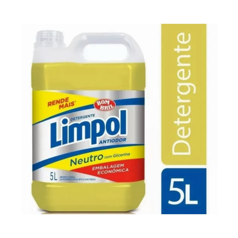 DETERGENTE LIMPOL NEUTRO 5L