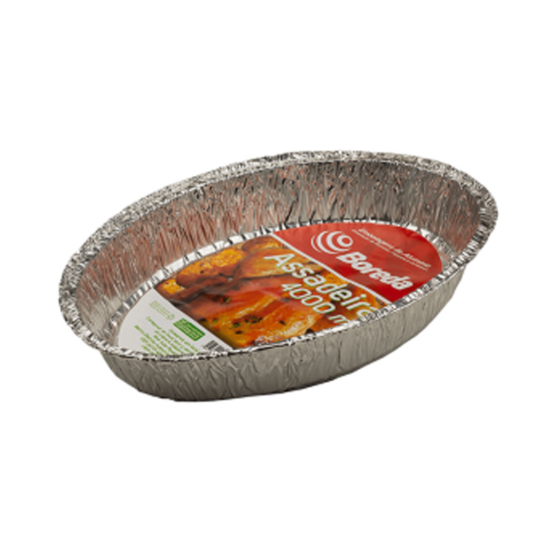 ASSADEIRA ALUMINIO BOREDA 12x4000ml