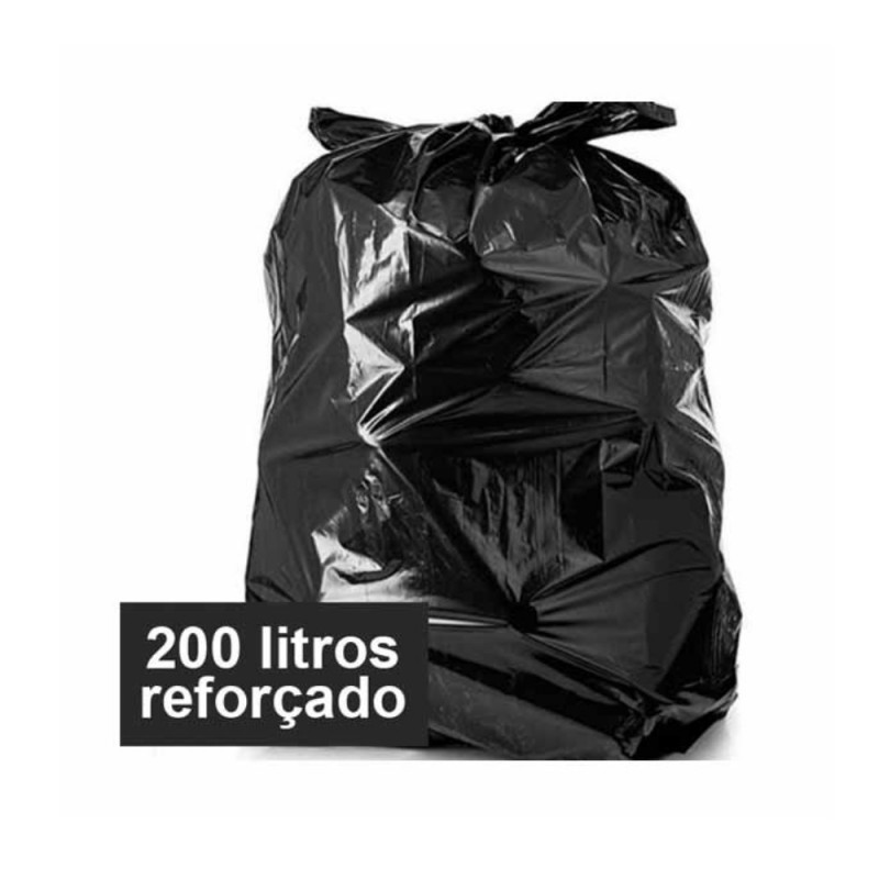 SACO LIXO 200x50Un 90x110x0 20mm PRETO