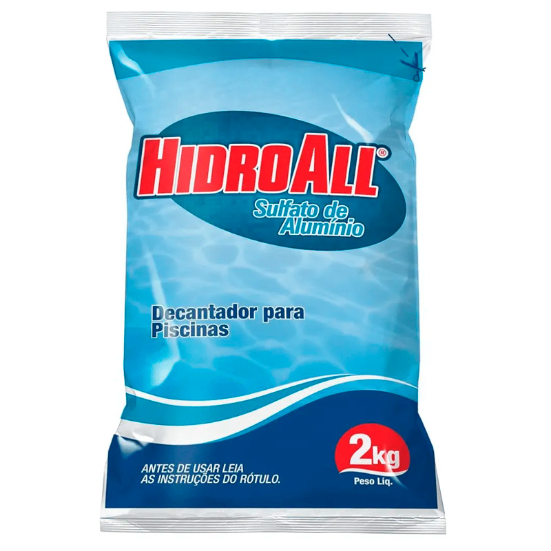PISCINA SULFATO ALUMINIO HIDROALL  2Kg