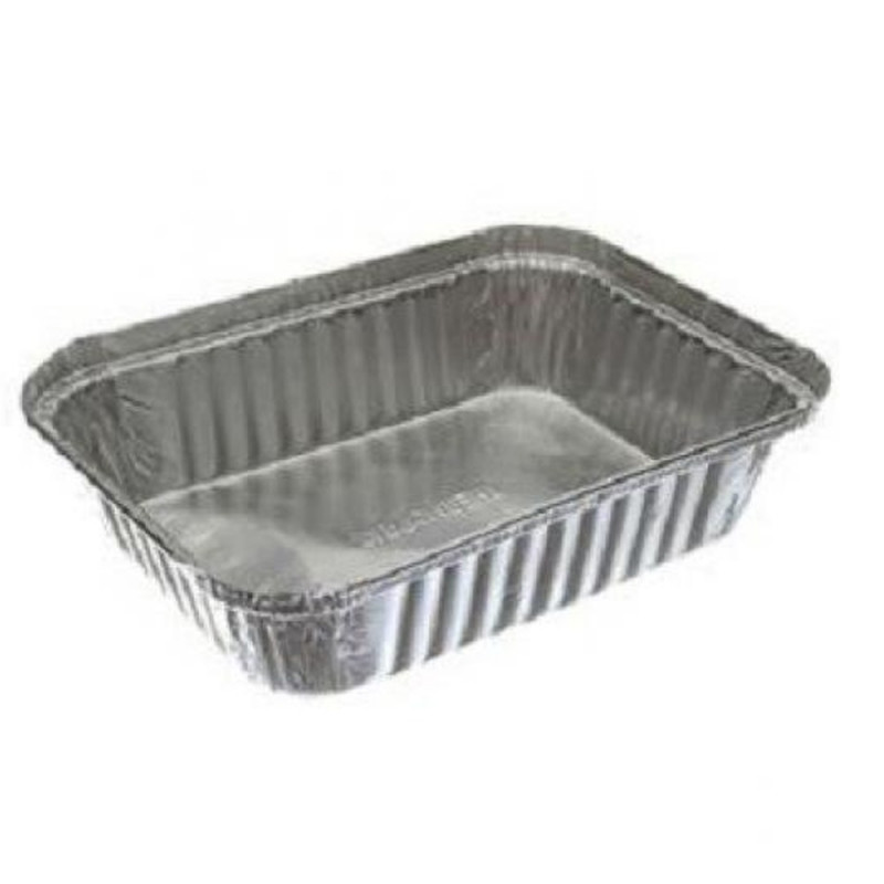 BANDEJA ALUMINIO BOREDA D7 131X201 750ml/100Un