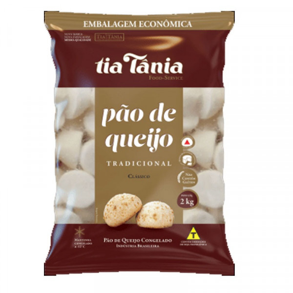 PAO QUEIJO TIA TANIA TRADICIONAL  800grs