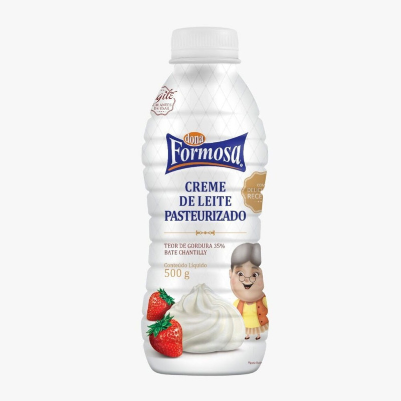 CREME LEITE DONA FORMOSA FRESCO 500ml