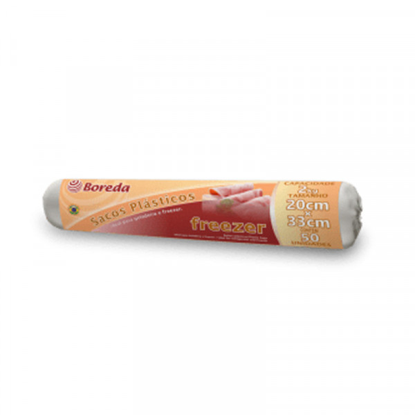 SACO FREEZER BOREDA  20x33x50Un  2Kg