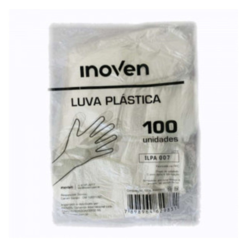 LUVA INOVEN/BOMPACK ALIMENTOS  100Un