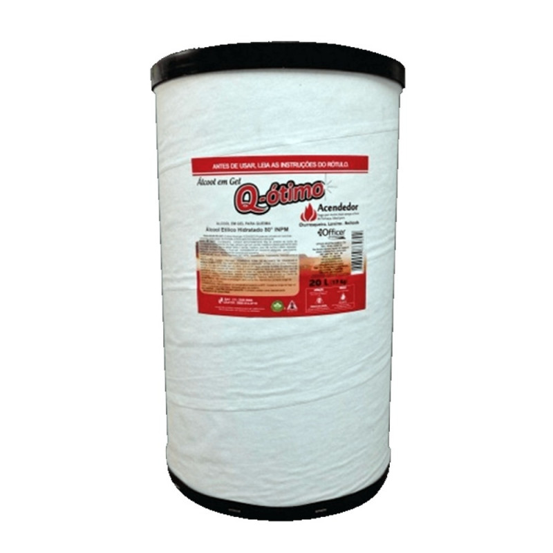 ALCOOL GEL 80° ACENDEDOR QOTIMO 20L