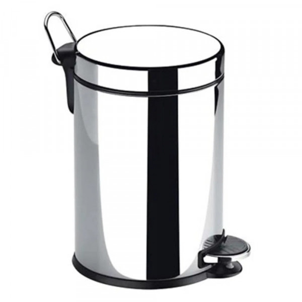 LIXEIRA INOX BRINOX REDONDA 12L