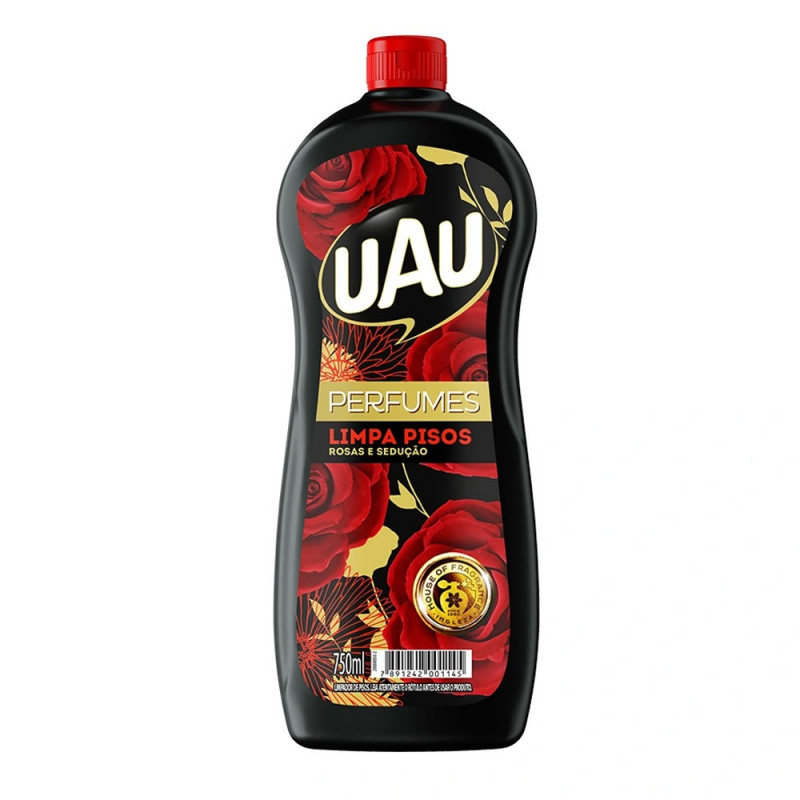 LIMPA PISOS UAU ROSA E SEDUCAO 750ml