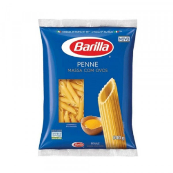 MASSA PENNE COM OVOS BARILLA  500g