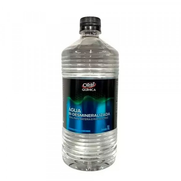 AGUA DESMINERALIZADA AUTOMOTIVA ORBI  1L