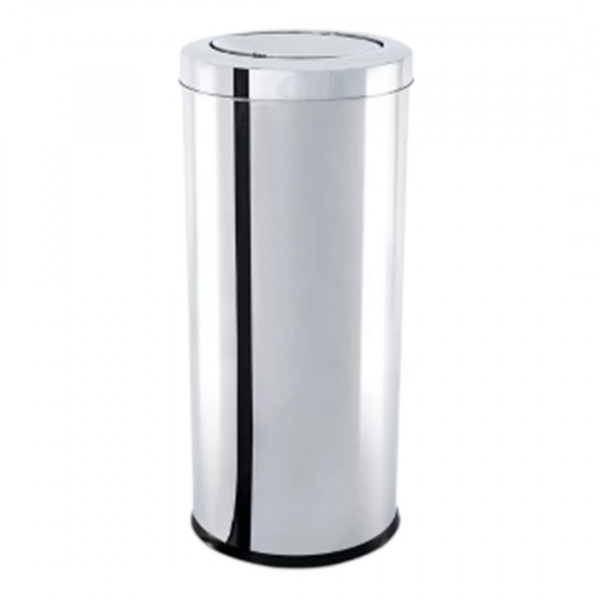 LIXEIRA INOX BRINOXBASCULANTE 28L 25x60