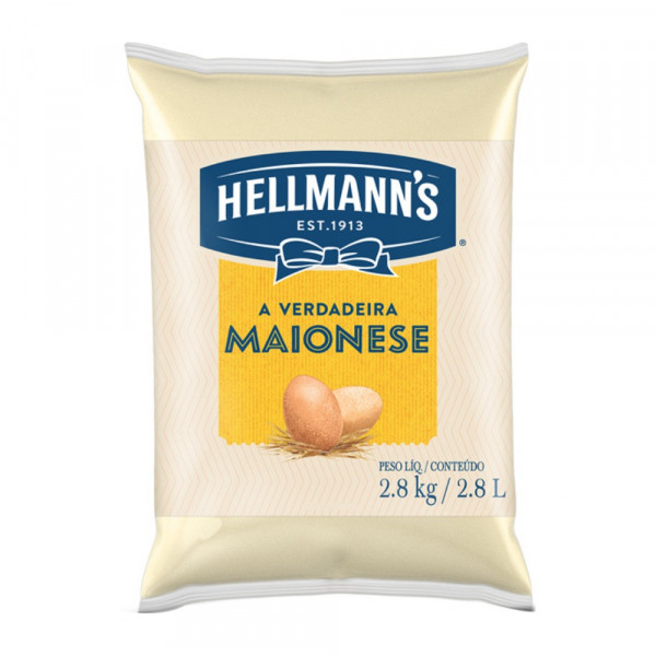 MAIONESE HELLMANNS BAG  2,8Kg