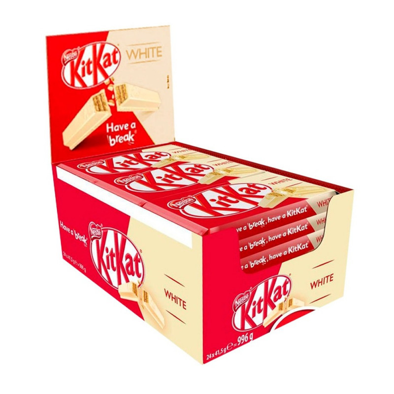 CHOCOLATE KIT KAT BRANCO  24x415g