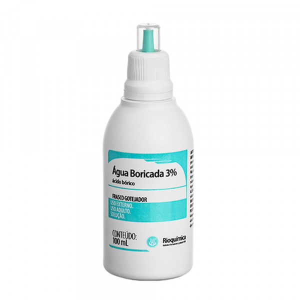 AGUA BORICADA RIOQUIMICA GOTAS  3%  100ml