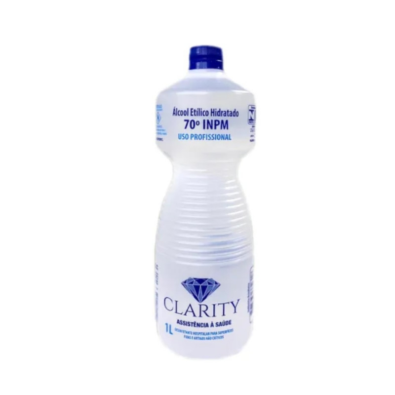 ALCOOL LIQUIDO 70% CLARITY 1L
